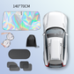 Parasol plegable para coche