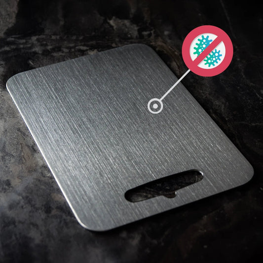 🔥2025 Cocina Hot Sale 50% OFF🔥Antibacterial Tabla de cortar de acero inoxidable