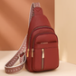 🔥50% DE DESCUENTO🔥Bolso bandolera informal de color liso para muje