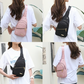 🔥50% DE DESCUENTO🔥Bolso bandolera informal de color liso para muje