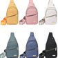 🔥50% DE DESCUENTO🔥Bolso bandolera informal de color liso para muje