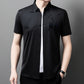 🔥 Camicia da uomo button down in seta di ghiaccio