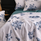🔥Oferta limitada de verano 55 % de descuento🌸Ropa de Cama Transpirable de Flores (Juego de 4 piezas)