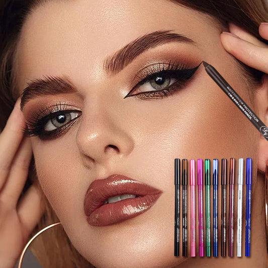 💕10 Bolígrafos de gel delineador de ojos de color