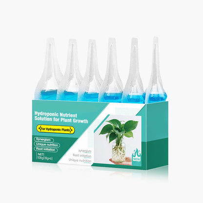 Solución hidropónica de nutrientes para el crecimiento de las plantas