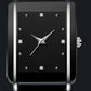 Reloj cuadrado versátil y casual de mod