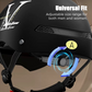 Casco de motocicleta ligero, transpirable y resistente a impacto
