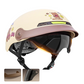 Casco de motocicleta ligero, transpirable y resistente a impacto