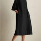 Abito in lino e cotone in stile giapponese